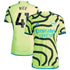 Declan Rice Arsenal adidas 2023/24 Away Player Authentic T-shirt - Yellow