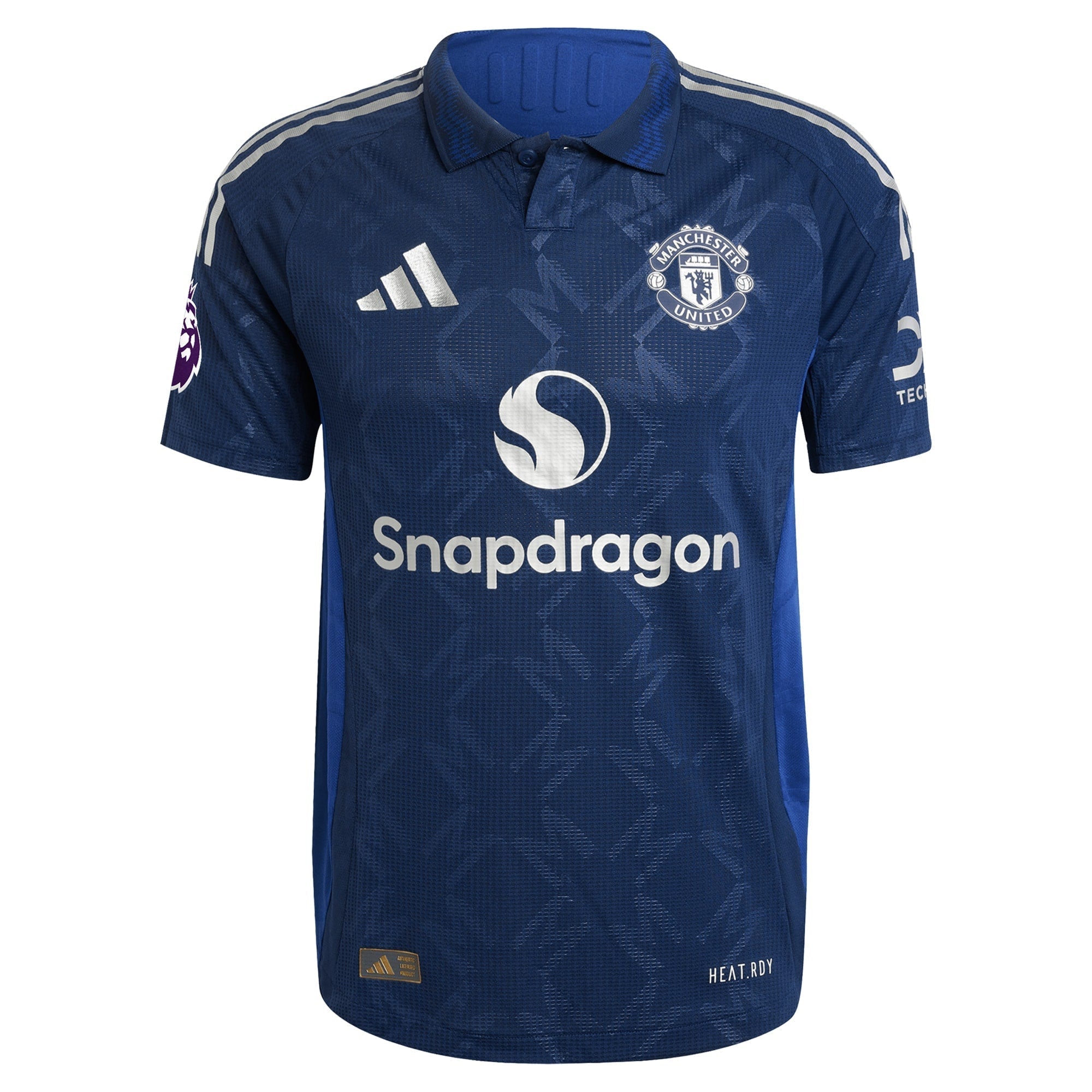 Manchester United adidas 2024/25 Away Authentic T-shirt - Navy