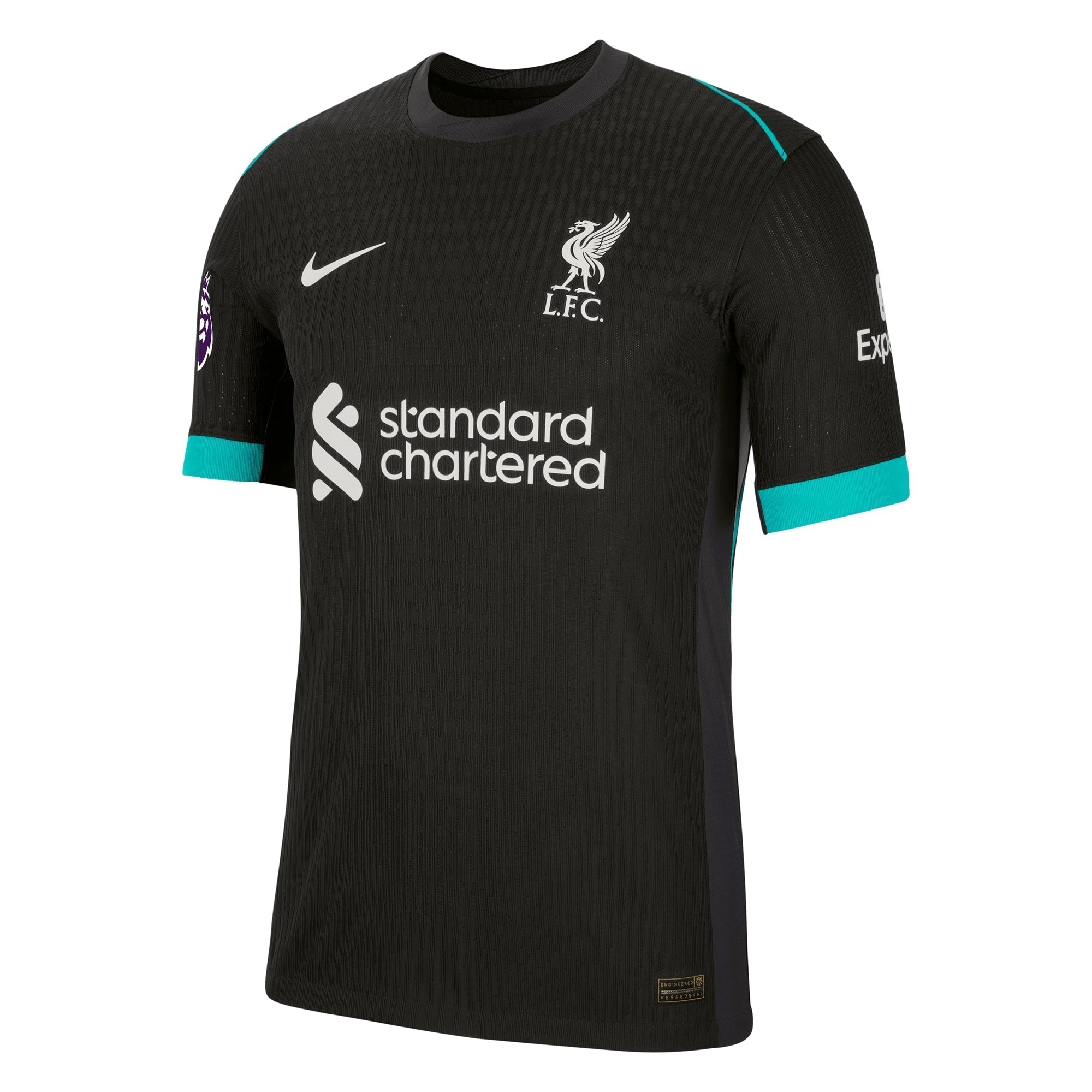Virgil van Dijk Liverpool Nike 2024/25 Away Authentic T-shirt - Forest Green