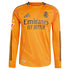 Real Madrid adidas 2024/25 Away Long Sleeve Authentic T-shirt - Orange