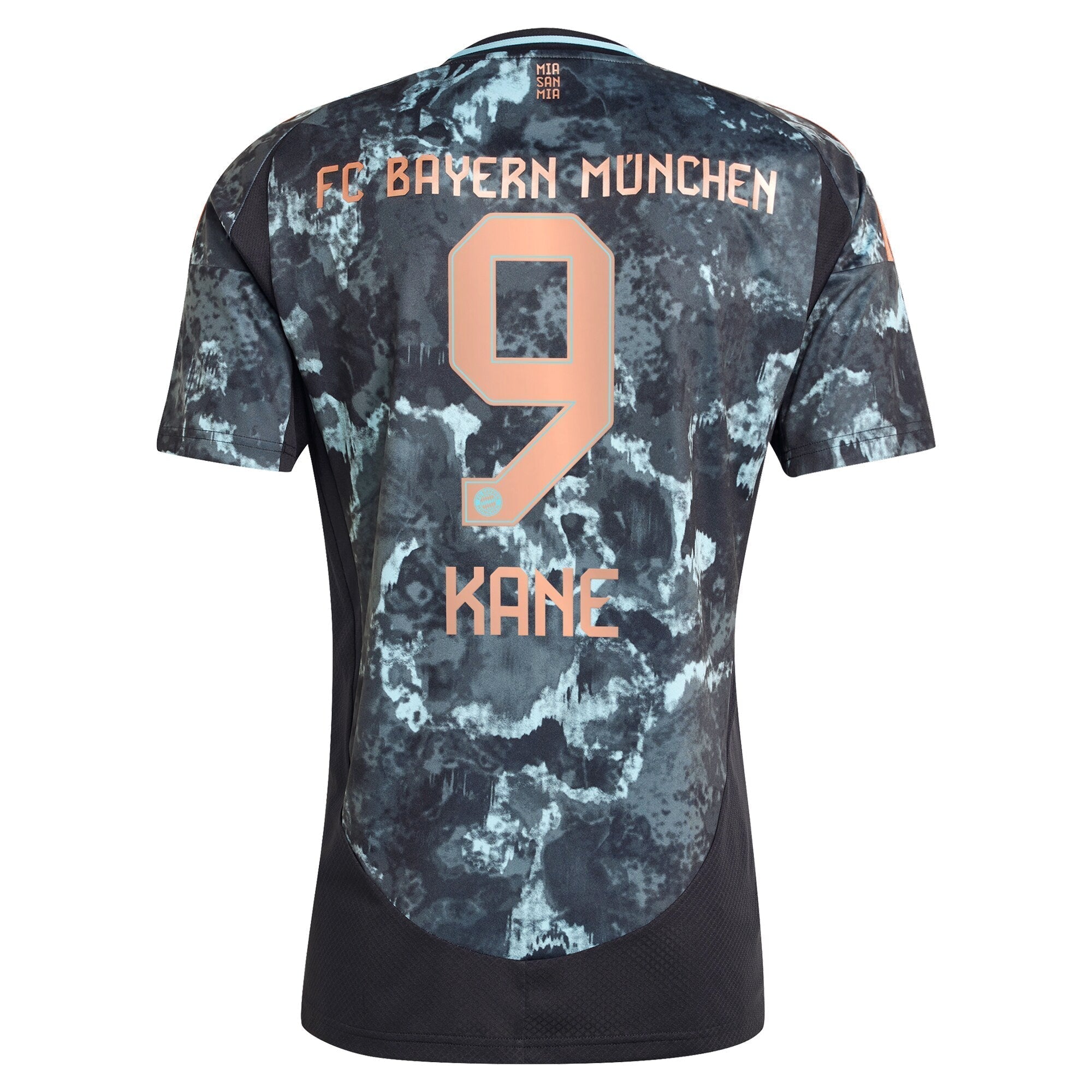 Harry Kane Bayern Munich adidas 2024/25 Away Player Authentic T-shirt - Black