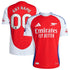 Arsenal adidas 2024/25 Home Custom Authentic T-shirt – Red