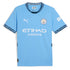 Manchester City Puma 2024/25 Home Custom Authentic T-shirt - Light Blue