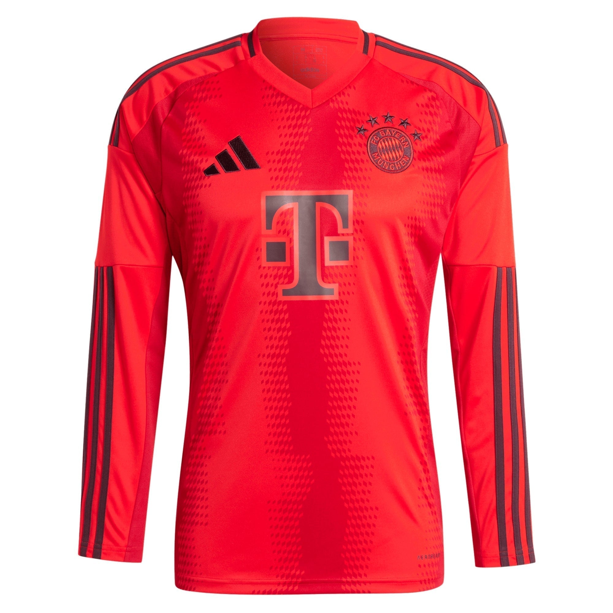 Bayern Munich adidas 2024/25 Home Long Sleeve Blank Authentic T-shirt - Red
