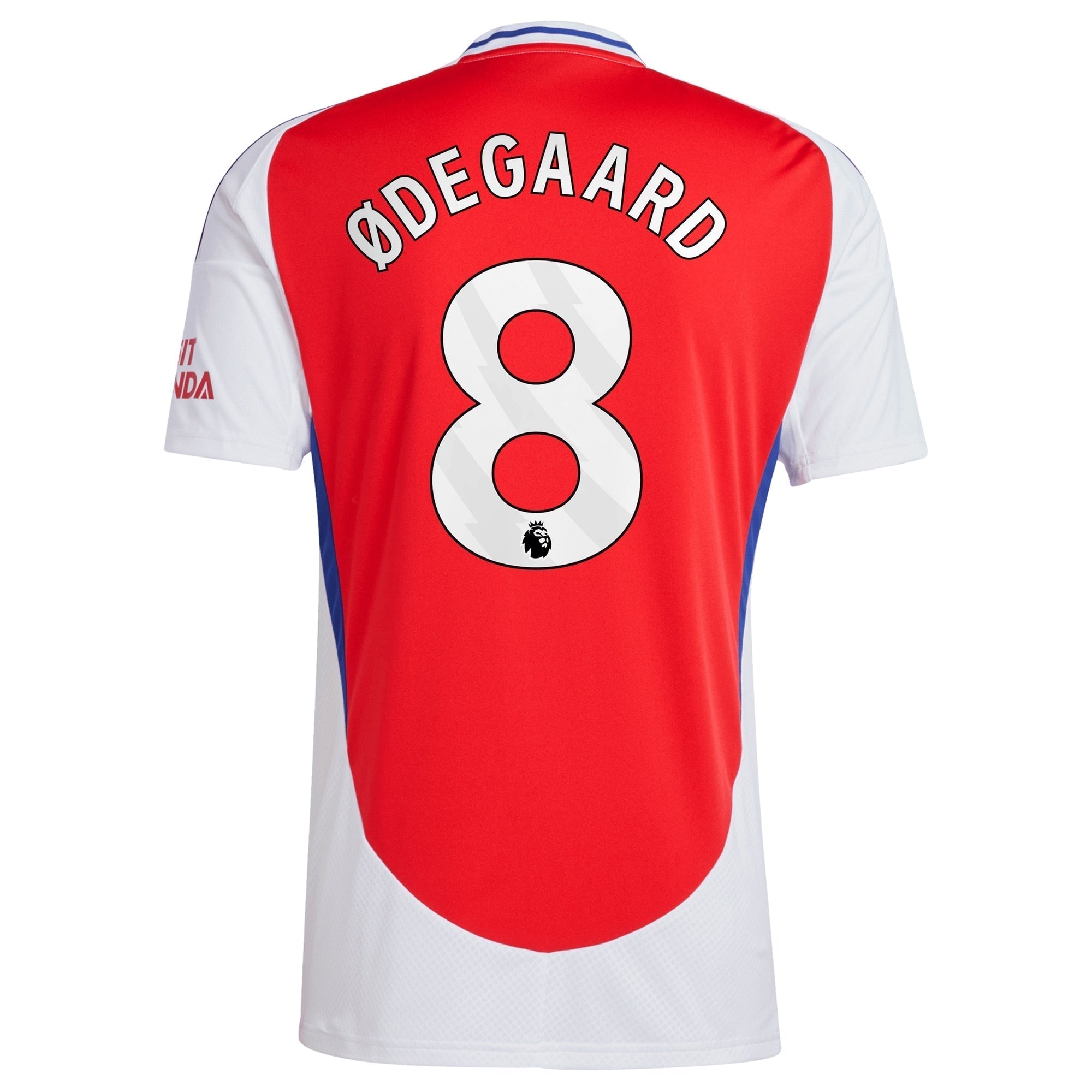 Martin Odegaard Arsenal adidas 2024/25 Home Player Authentic T-shirt – Red