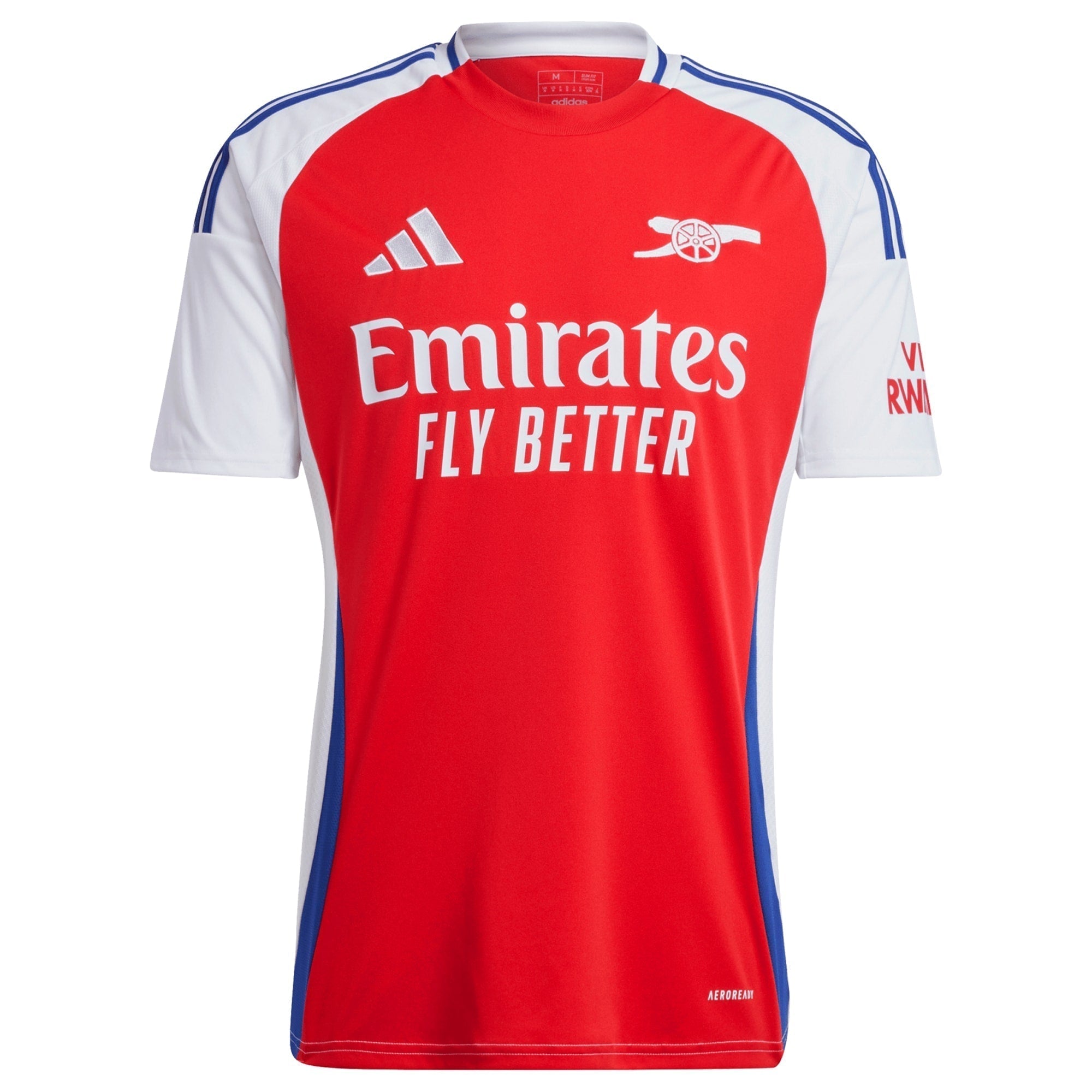 Declan Rice Arsenal adidas 2024/25 Home Player Authentic T-shirt – Red
