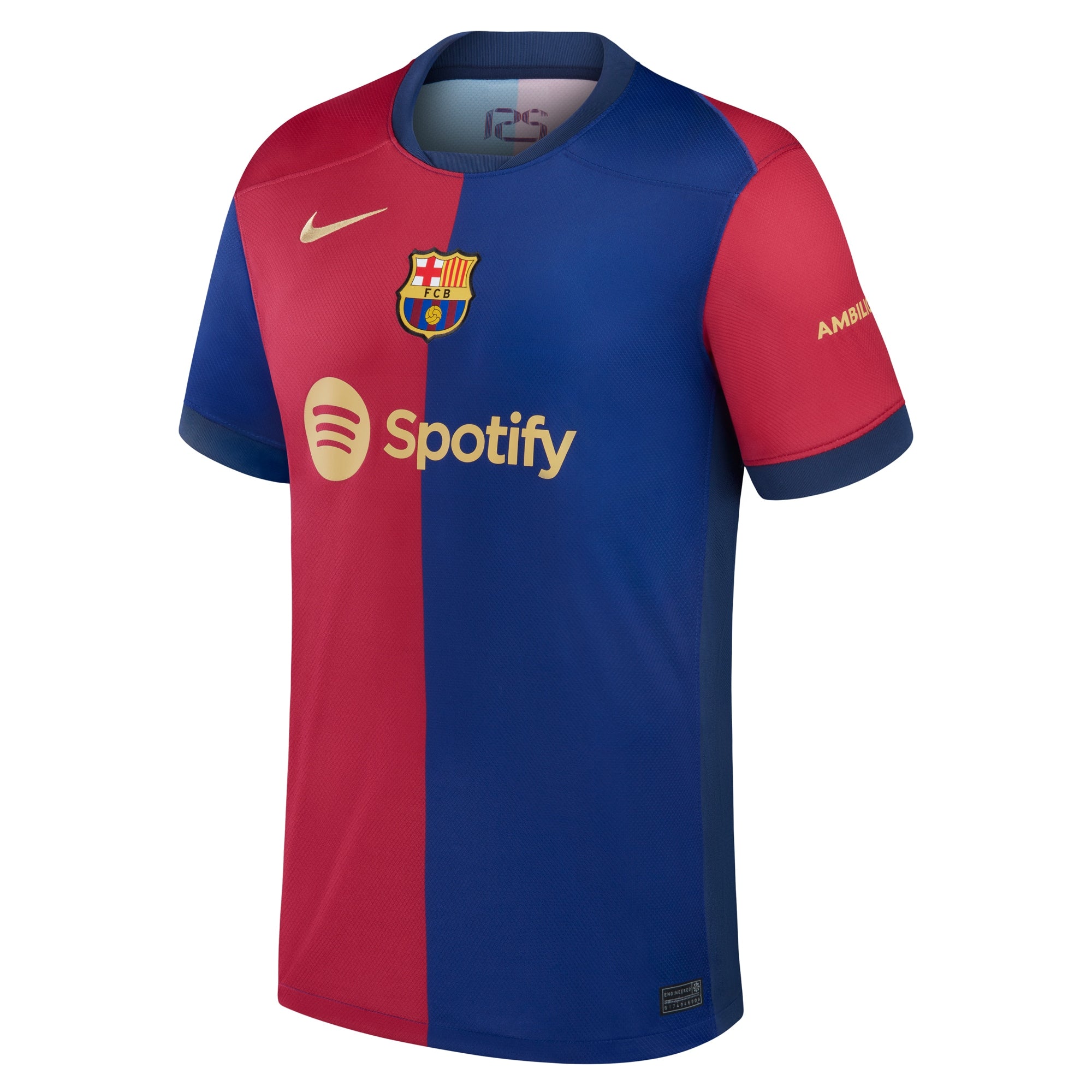 Gavi Barcelona Nike 2024/25 Home Player Authentic T-shirt - Royal