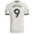 Rasmus Højlund Manchester United adidas Originals 2024/25 Third Authentic T-shirt - Cream