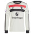 Manchester United adidas Originals 2024/25 Third Long Sleeve Authentic T-shirt - Cream