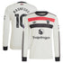 Marcus Rashford Manchester United adidas Originals 2024/25 Third Long Sleeve Authentic T-shirt - Cream