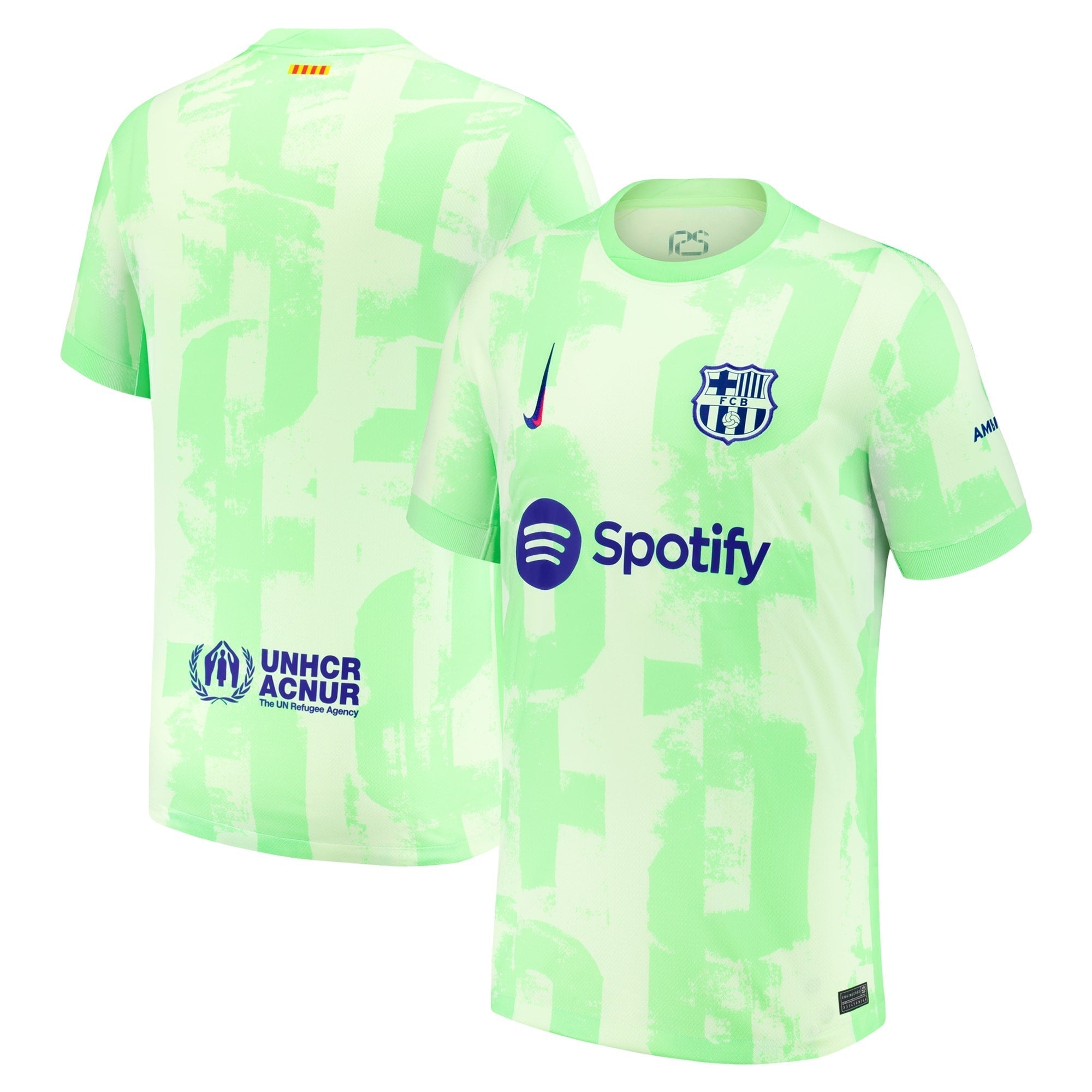 Barcelona Nike 2024/25 Third Authentic T-shirt - Yellow