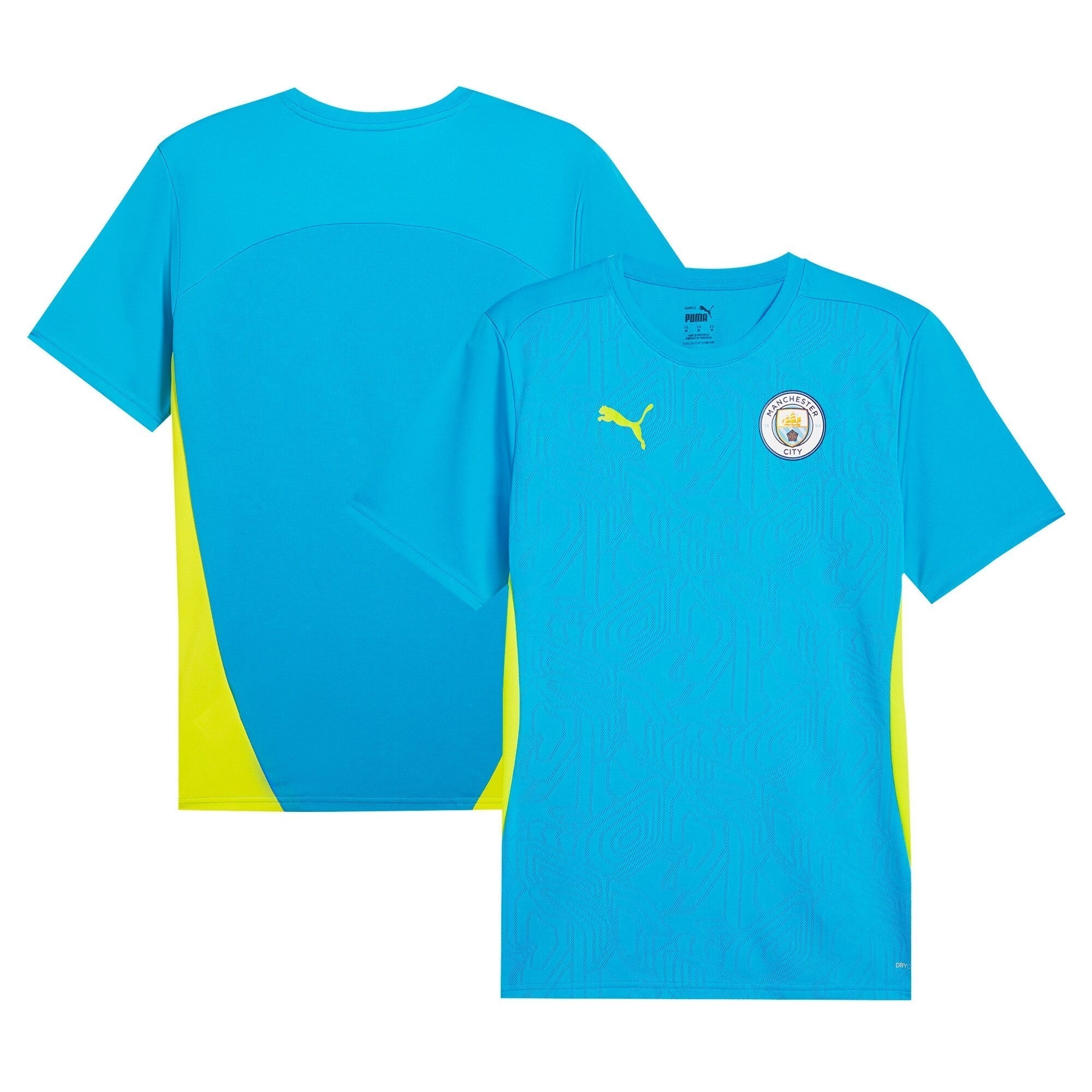 Manchester City Puma 2024/25 Training Authentic T-shirt - Blue