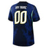 Brazil National Team Jordan Brand 2026 Away Match Custom Jersey - Blue