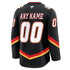 Calgary Flames Fanatics Premium Alternate Custom Jersey – Black "Blasty" Edition