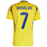 Cristiano Ronaldo 7 Al-Nassr FC adidas 2024/25 Home Player Authentic T-shirt - Yellow