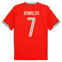 Cristiano Ronaldo 7 Portugal 2025/26 Home Authentic T-shirt - Red