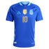 Lionel Messi Argentina National Team adidas 2024 Shirt Away Player Authentic T-shirt - Blue