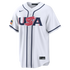 Nike USA Baseball 2026 World Baseball Classic Home Stadium Jersey – Ernie Clement – White
