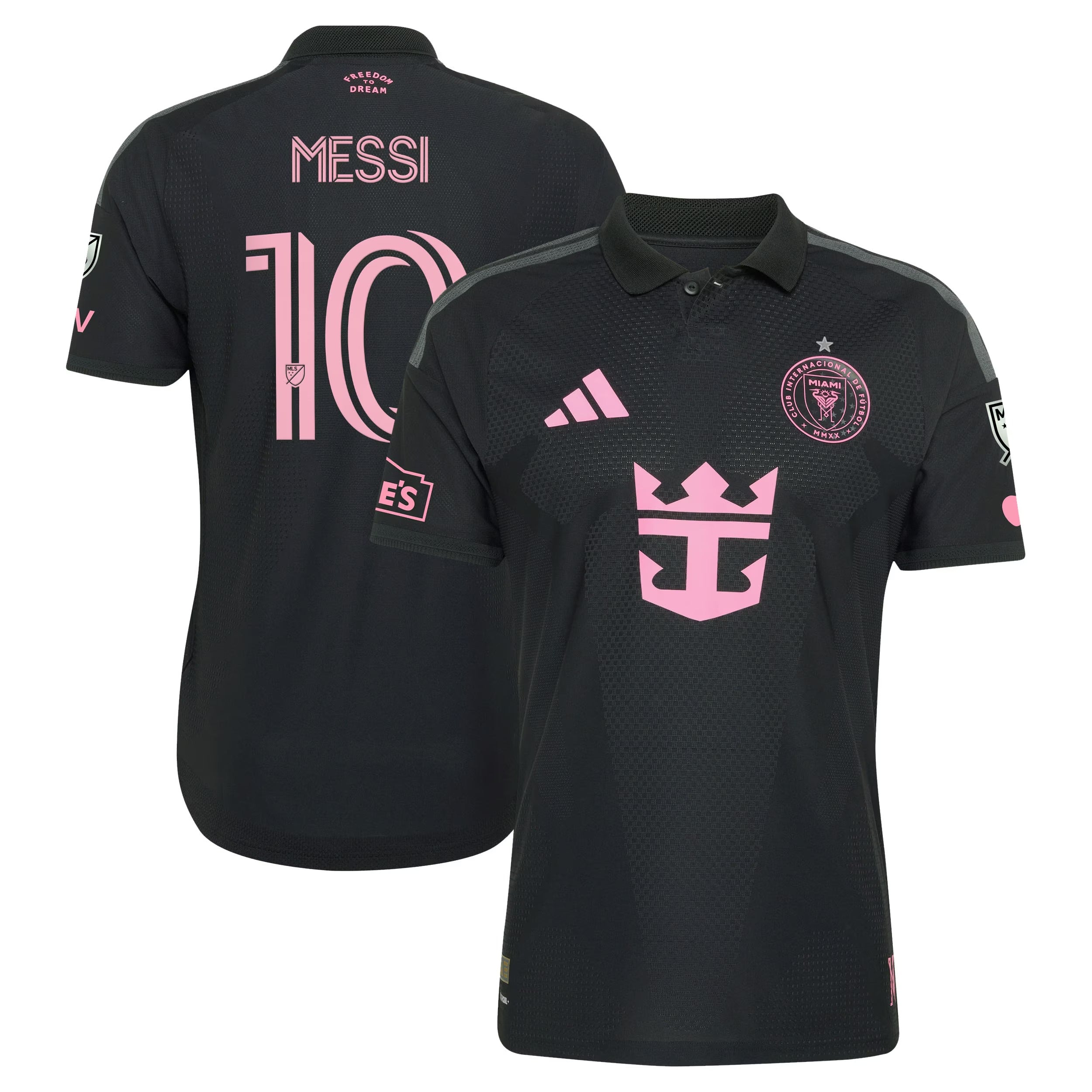Official Lionel Messi Inter Miami CF 2026 On-Field Patch Jersey - Black