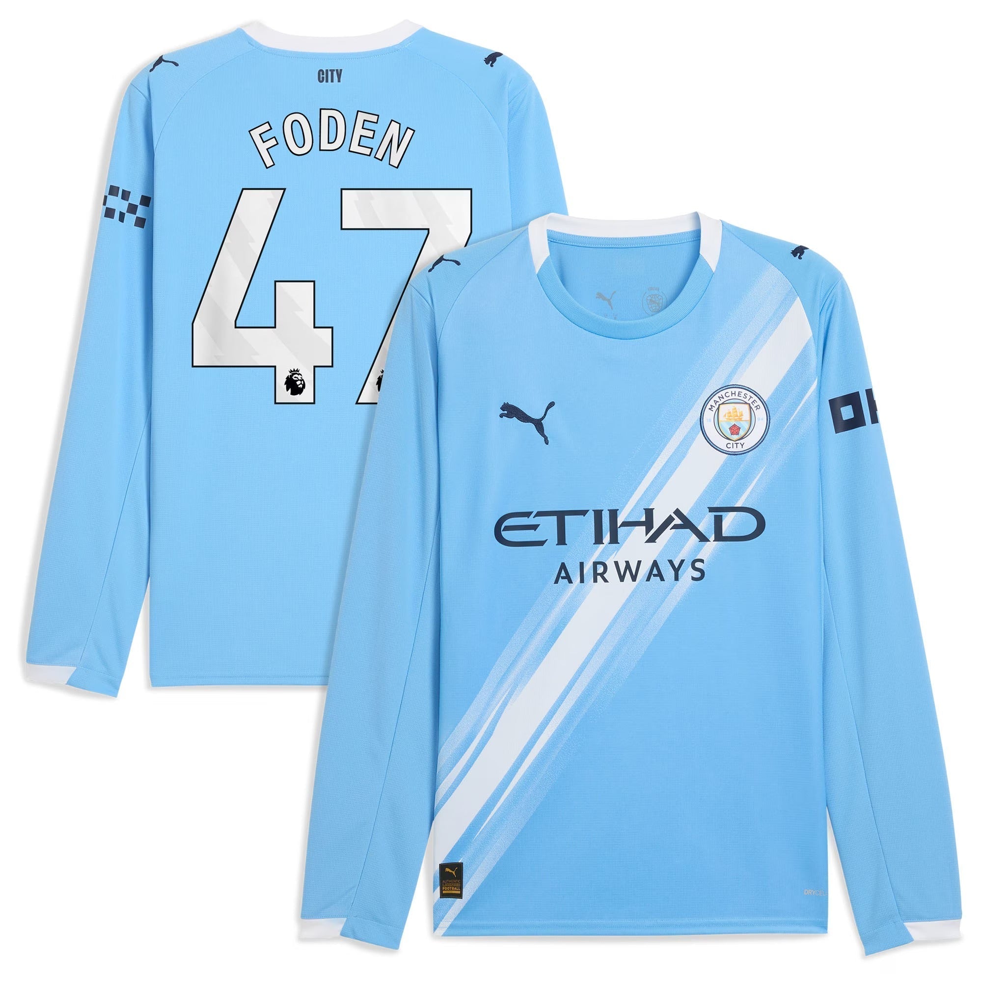 Phil Foden Manchester City Fan Edition Football Jersey | Shop Phil Foden Manchester City Soccer Shirt Online