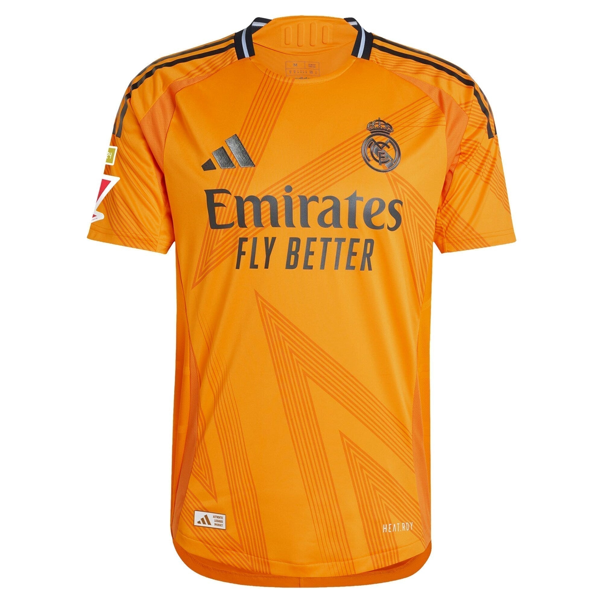 Real Madrid Cristiano Ronaldo 7 adidas 2024/25 Away Authentic T-shirt - Orange