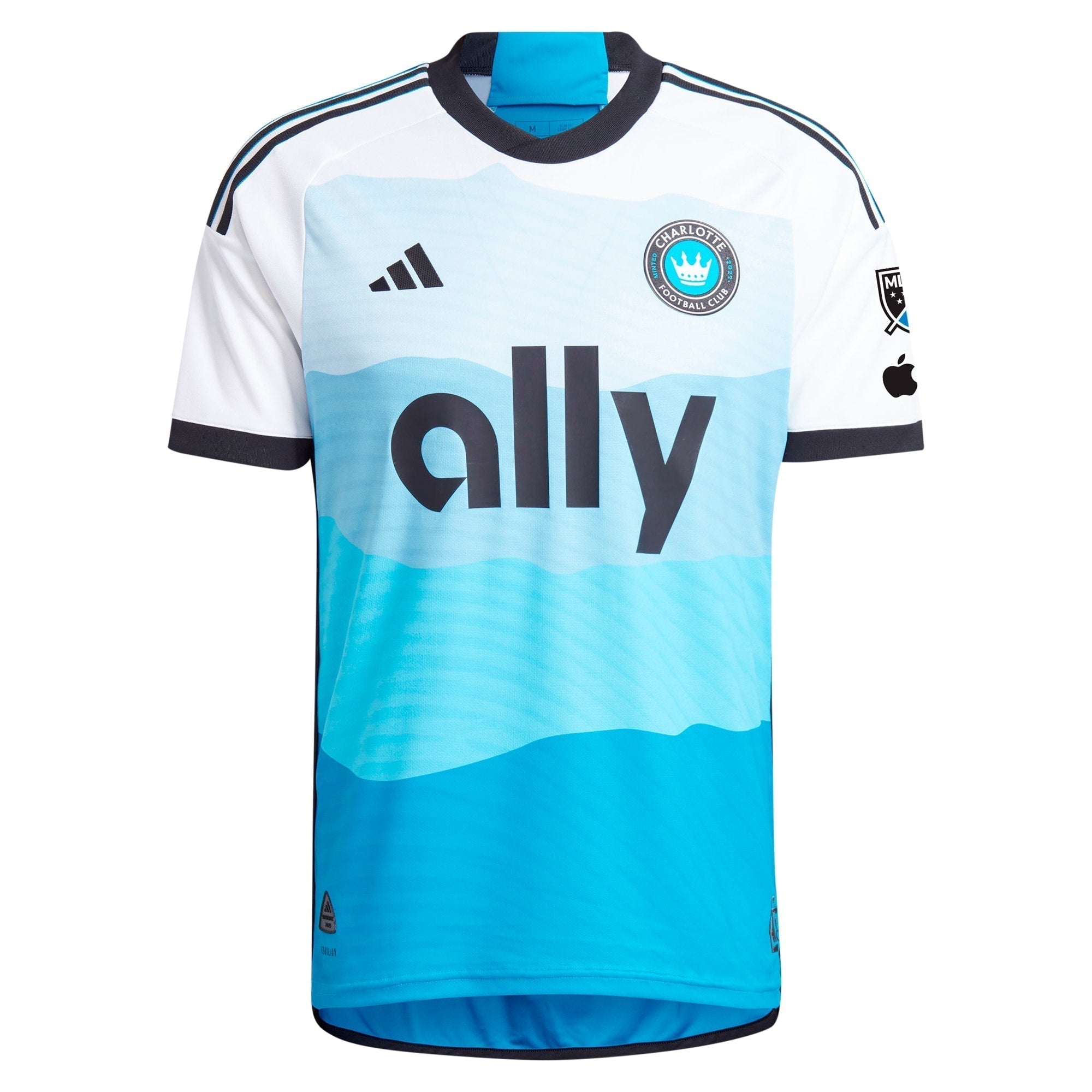 Brandt Bronico Charlotte FC adidas 2024 The Carolina Kit: Explore Player Authentic T-shirt - Blue