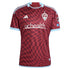 Colorado Rapids adidas 2024 One Flag Kit Authentic T-shirt - Burgundy