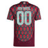 Mexico National Team adidas 2024 Home Custom Authentic T-shirt - Burgundy