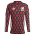 Mexico National Team adidas 2024 Home Long Sleeve Authentic T-shirt - Burgundy