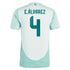 Selected slide 1 of 3Display slide 2 of 3Display slide 3 of 3 Edson Alvarez Mexico National Team adidas 2024 Away Player Authentic T-shirt - Green
