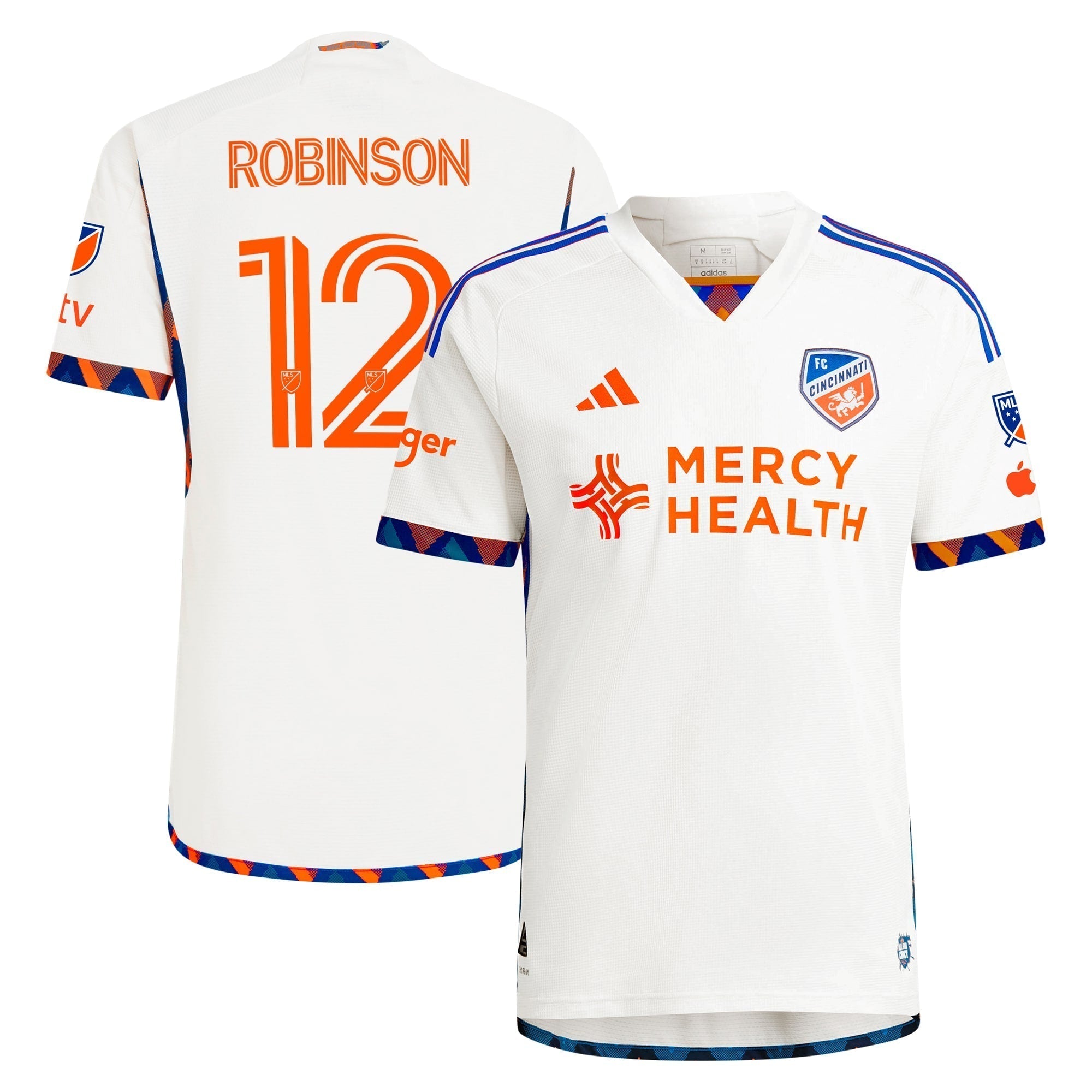 Miles Robinson FC Cincinnati adidas 2024 The Canvas Kit Player Authentic T-shirt - White