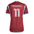 Omir Fernandez Colorado Rapids adidas 2024 One Flag Kit  Player Authentic T-shirt - Burgundy