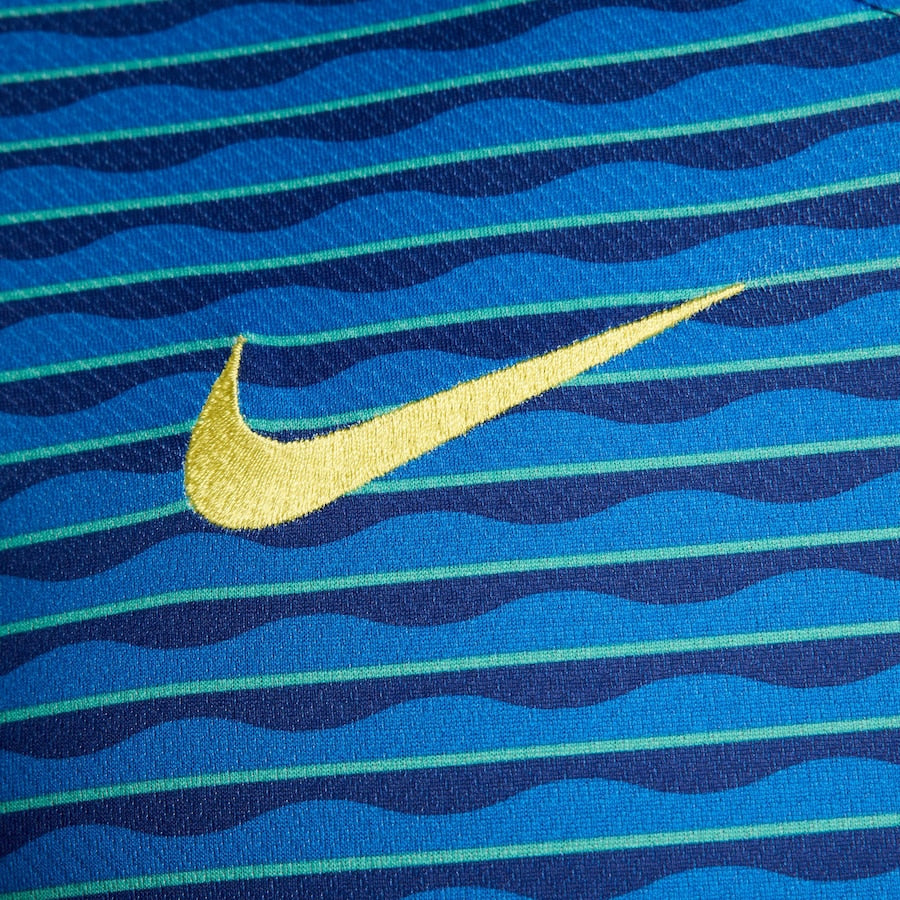 Brazil National Team Nike 2024 Home Match Authentic T-shirt – Yellow