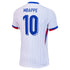 Kylian Mbappe France National Team Nike 2024 Away Authentic T-shirt - White