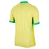 Brazil National Team Nike 2024 Home Match Authentic T-shirt – Yellow