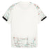 Puma Portugal 2025 Away Jersey white soccer shirt with abstract green and red patterns on sleeves and lower back